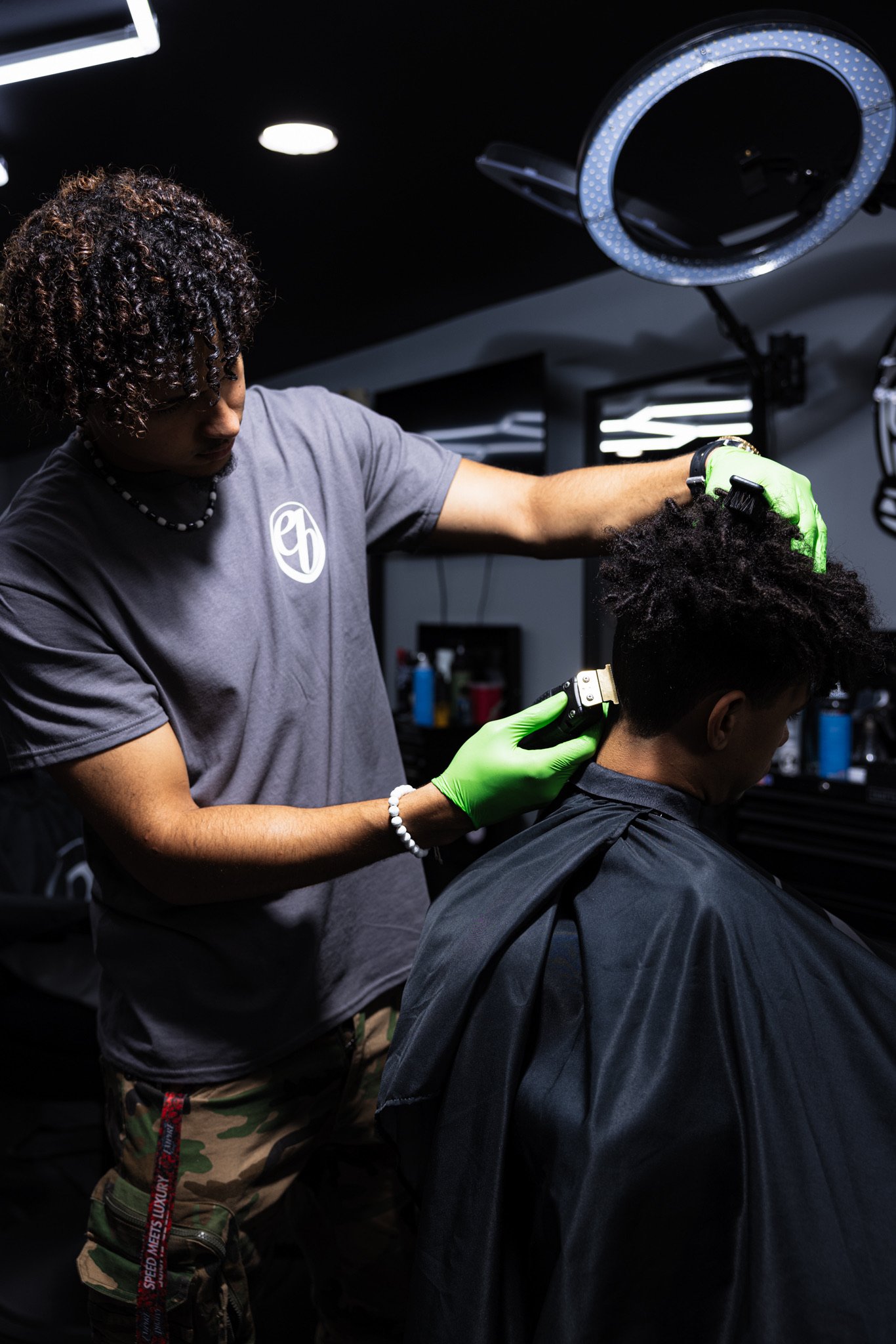 Haircut and beard service